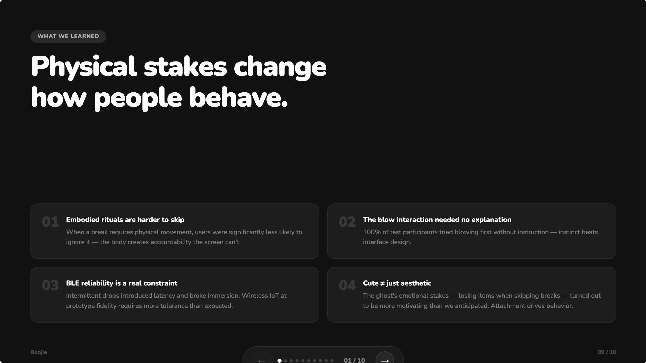 Physical stakes change how people behave: reflections