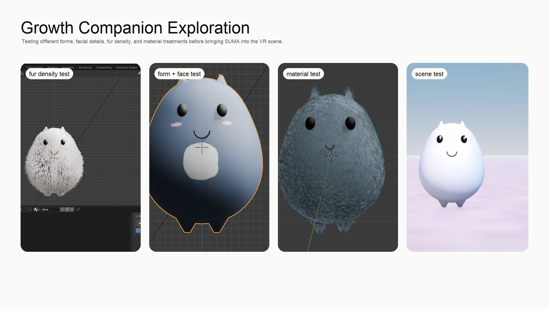Lan Ting growth companion form and material exploration