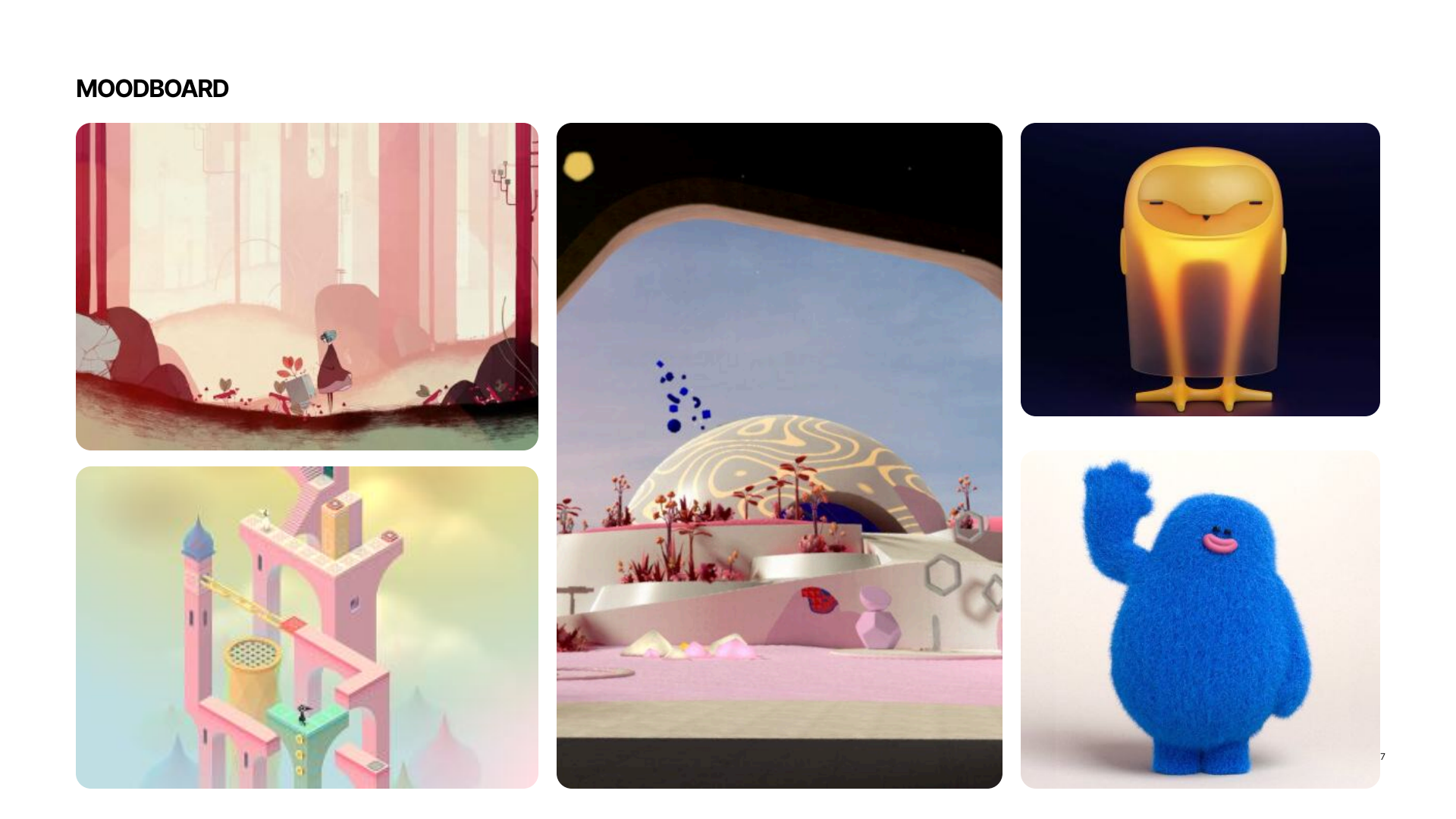 Moodboard: dreamy, playful, surreal