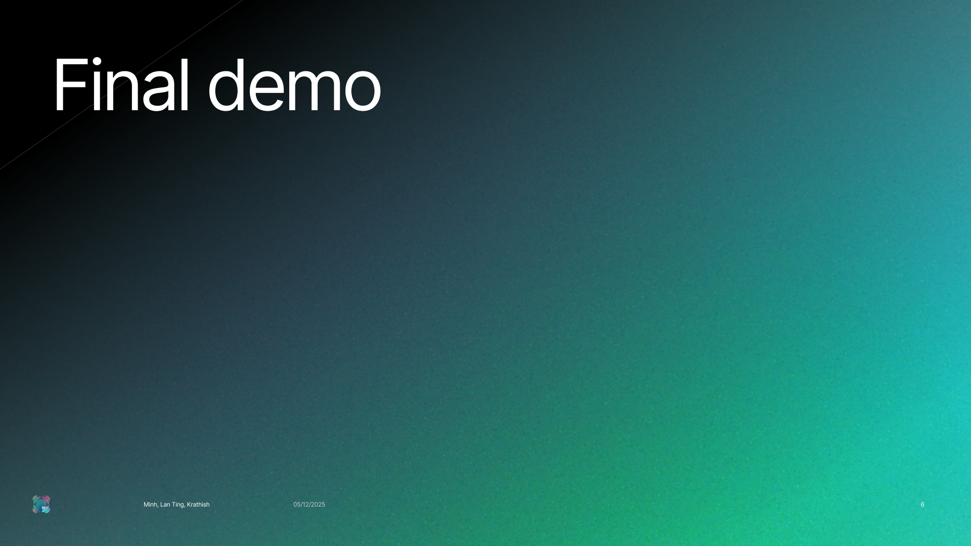 Final demo